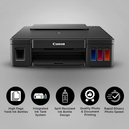 S80CxTlG62ecd7832b854_420x420.webp Canon Pixma G1010 Single Function Ink Tank Colour Printer